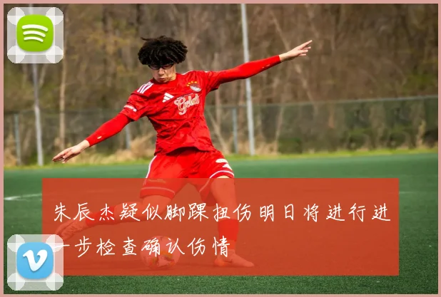 朱辰杰疑似脚踝扭伤明日将进行进一步检查确认伤情